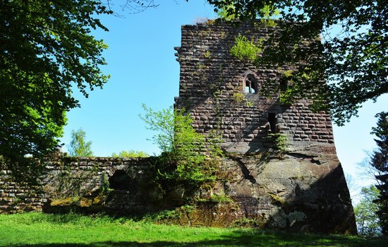 ruckseite des wohnpalas