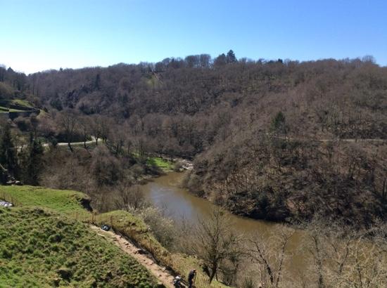 the river creuse at crozant