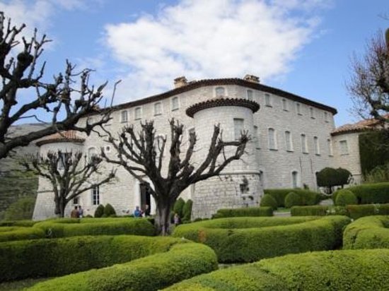 view from the garden