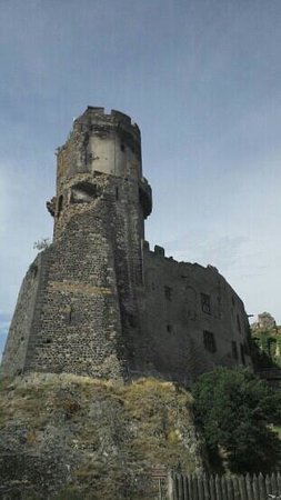 vue de la tour du chateau
