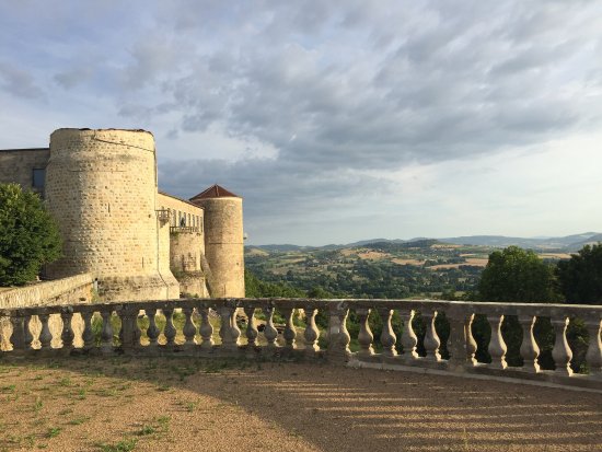 vue du chateau depuis 2
