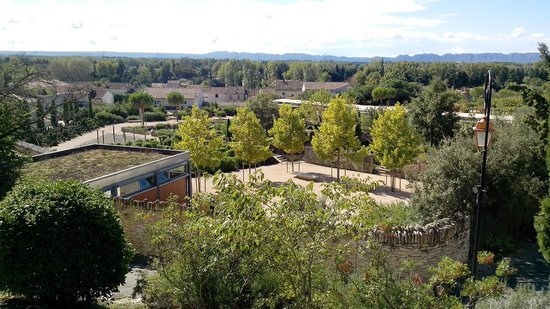 vue du jardin romain