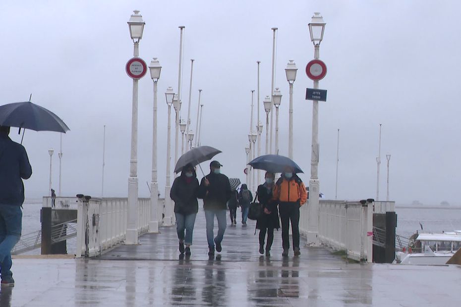 Arcachon sous la pluie