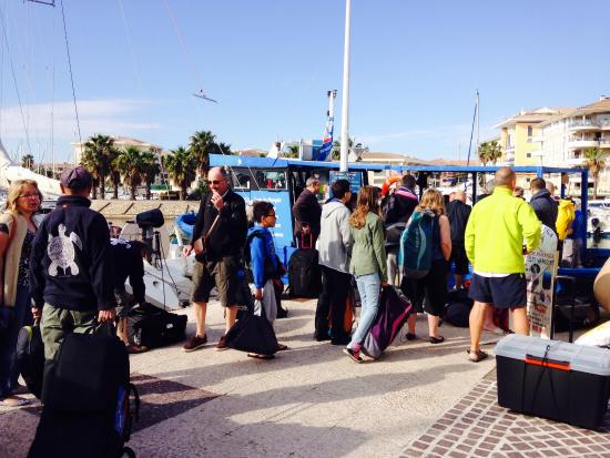 1er plongee avec eux