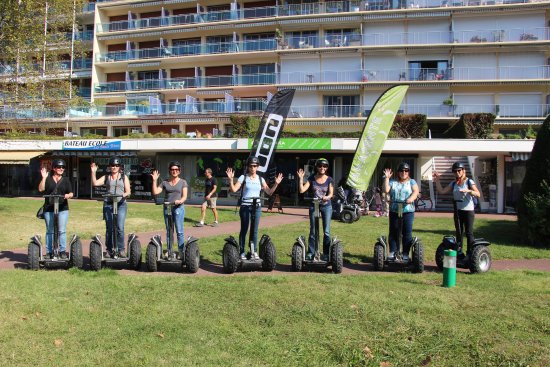 7 filles en segway
