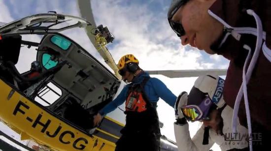 a shot from the video