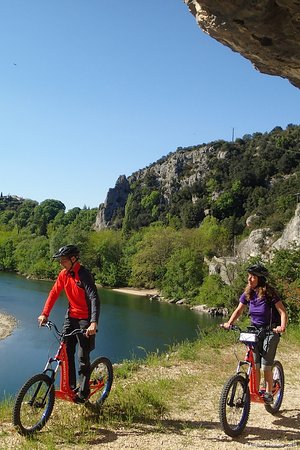 ardeche trottinette