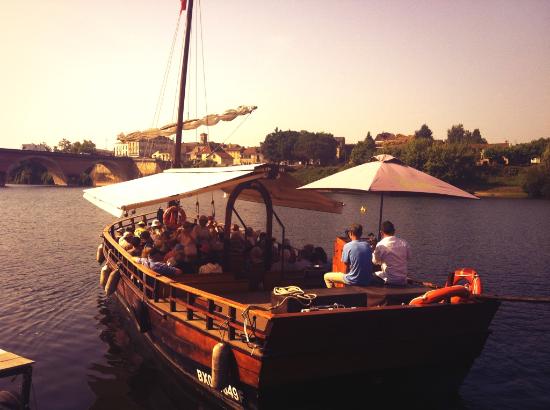 depart de la gabarre