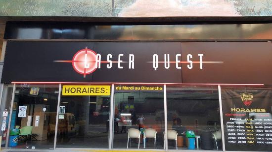 devanture laser quest