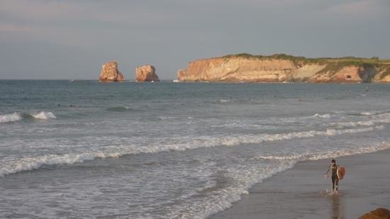 hendaye plage les deux