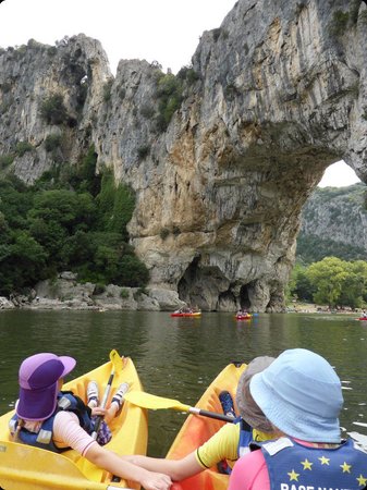 just after the main rapid