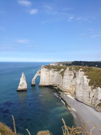 la falesia vista dal