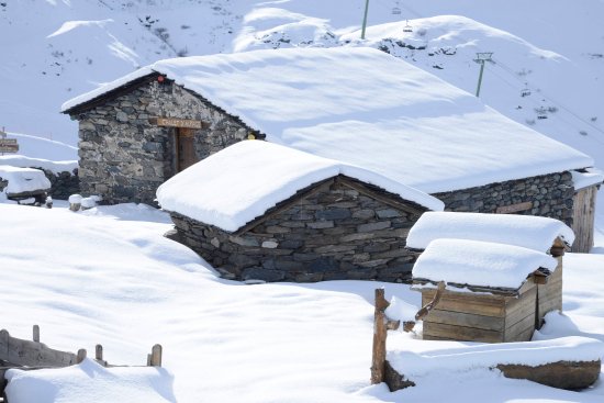 la ferme en hiver