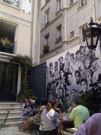 la terasse interieure