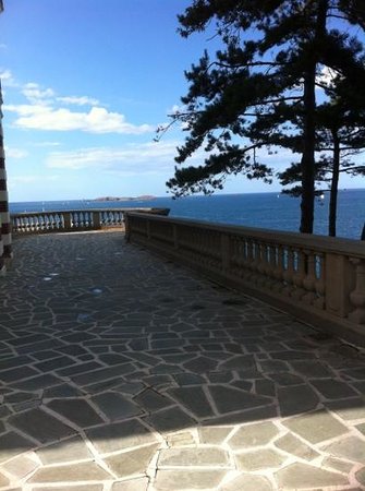 la terrasse de la villa