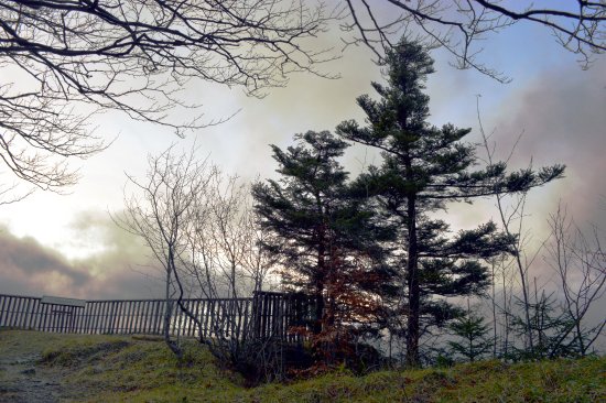 le belvedere avec ses