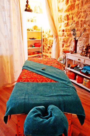 le lieu de massage