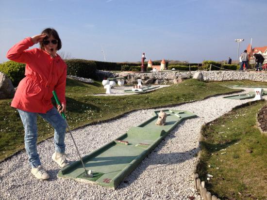 le minigolf en bord de
