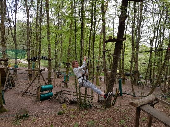 le parcours accrobranche