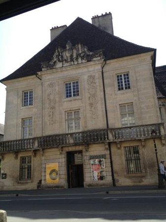 main facade of the museum