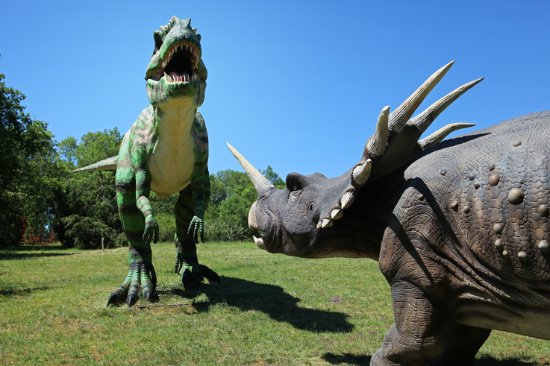 megalosaure et styracosaure