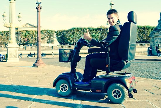 mobility scooter in paris