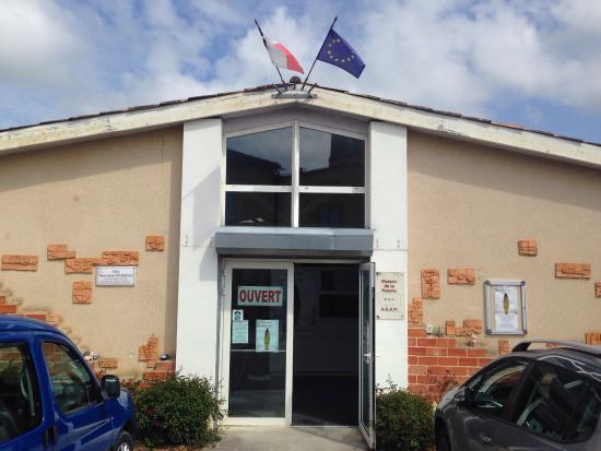 museum entrance and kiln