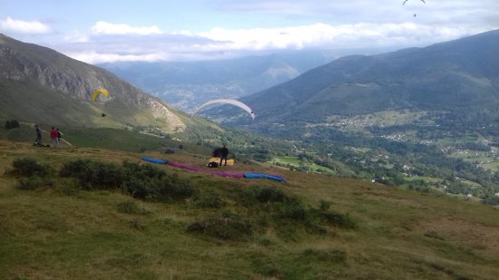 parapente col du coraduque