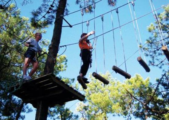 passerelle des cimes