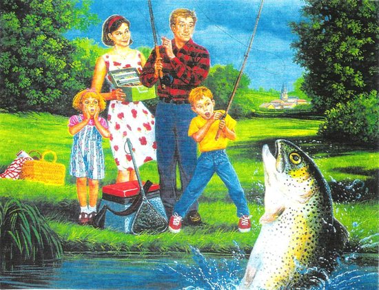peche a la truite ludique