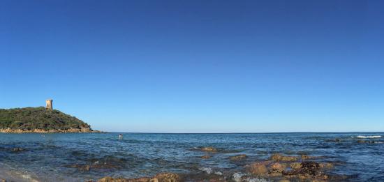plage de la tour genoise