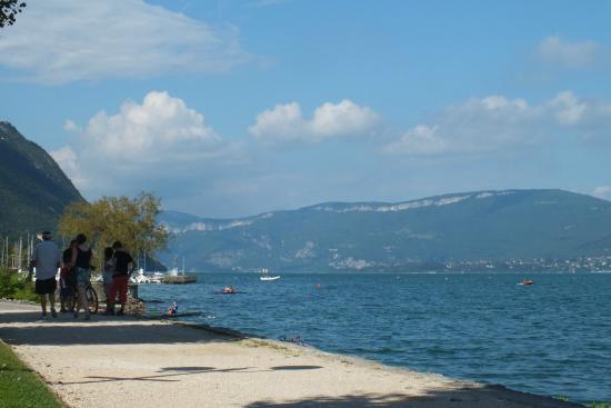 plage municipale du bourget
