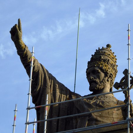 pope urban ii clad in