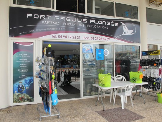 port frejus plongee