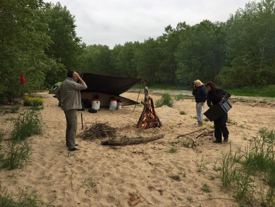 premier bivouac de la
