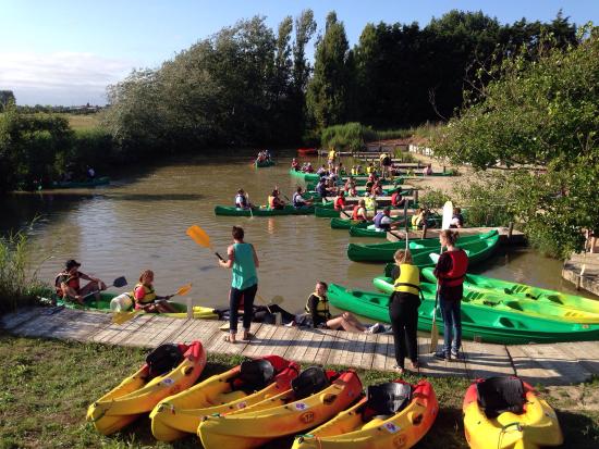 quelques photos des canoes