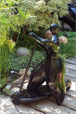 sculpture resine de toutain