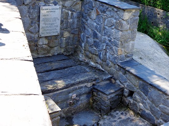 the water sometimes runs