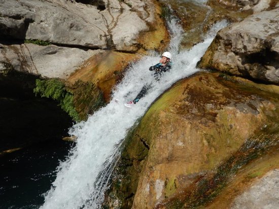 toboggan gorges du loup