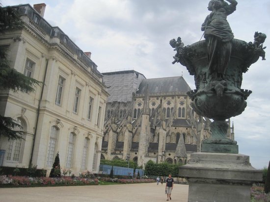 towers and crypt of bourges