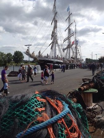 un jour ou le belem etait