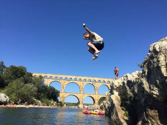 un petit plongeon lors