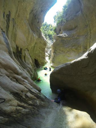 verdon canyoning
