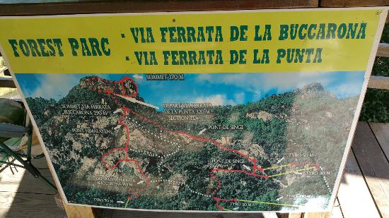 via ferrata de buccarona