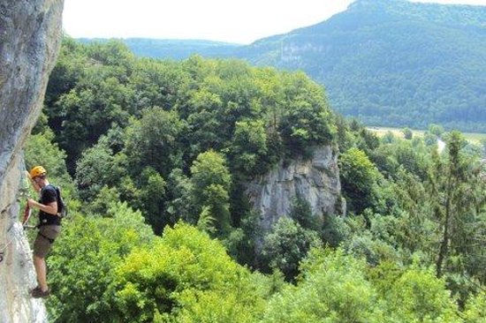 via ferrata des baumes