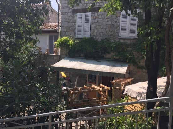 vue de l entree de la