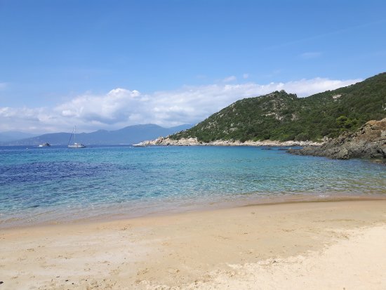 vue du bout de la plage