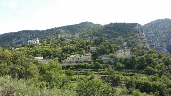 vue du village depuis