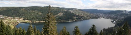 vue panoramique du lac