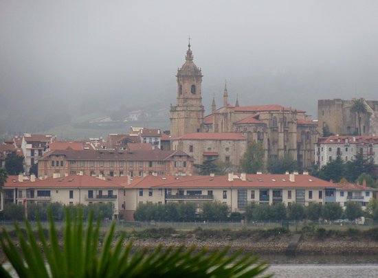 vue sur fontarrabie depuis